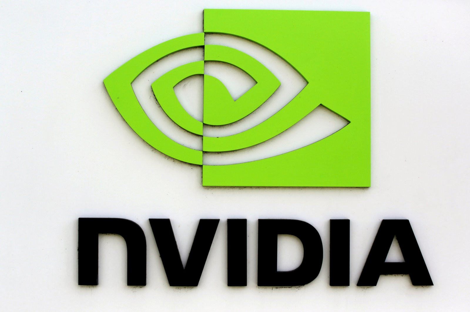 The logo of technology company NVIDIA is seen at its headquarters in Santa Clara, California, U.S., Feb. 11, 2015. (Reuters Photo)