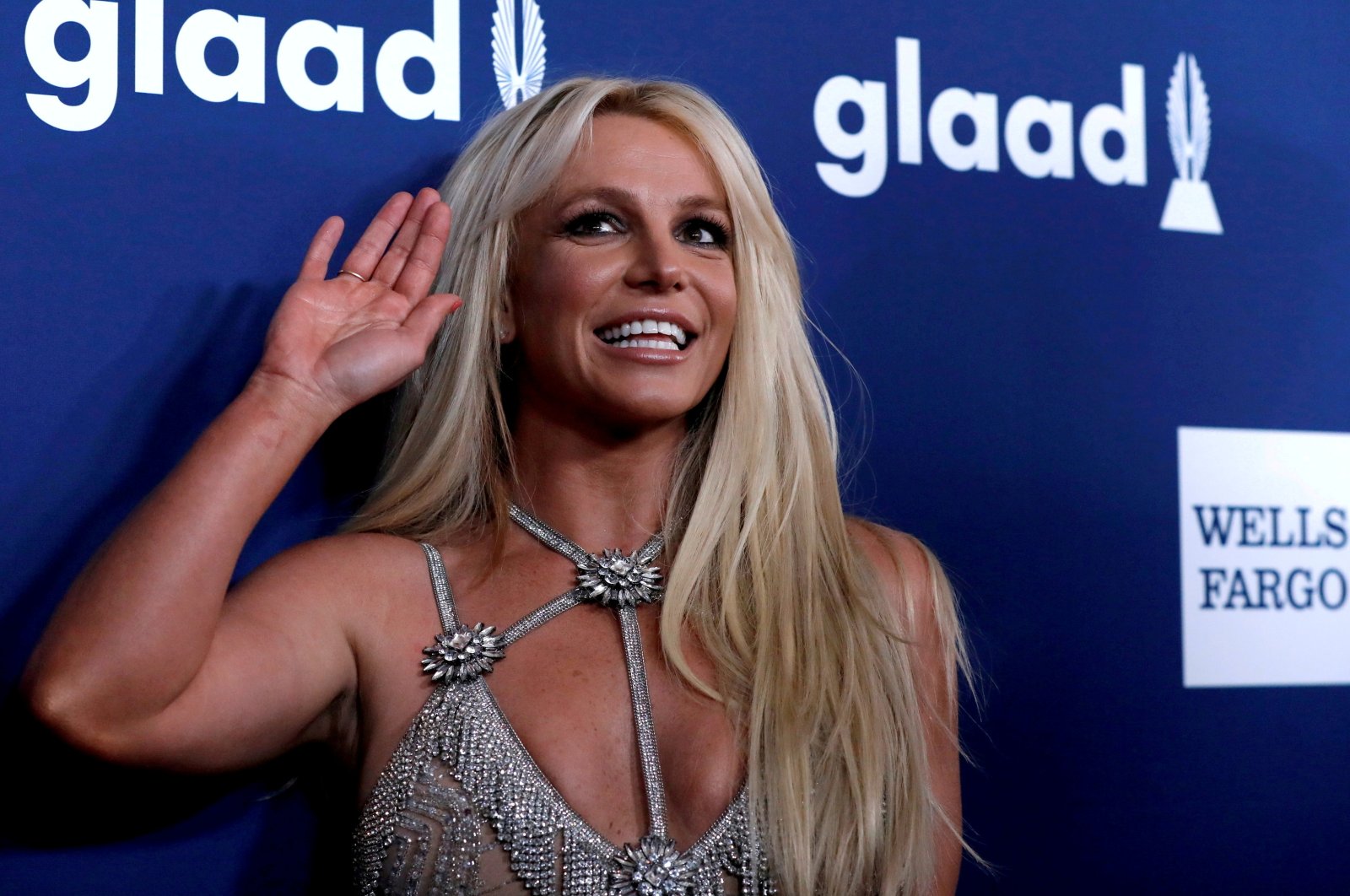 Singer Britney Spears poses at the 29th Annual GLAAD Media Awards in Beverly Hills, California, U.S., April 12, 2018. (Reuters Photo)
