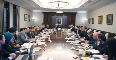 A workshop on Turkey-Africa relations held by the Turkish Presidency's Security and Foreign Policy Committee in the capital Ankara, Turkey, Nov. 17, 2021. (AA Photo)