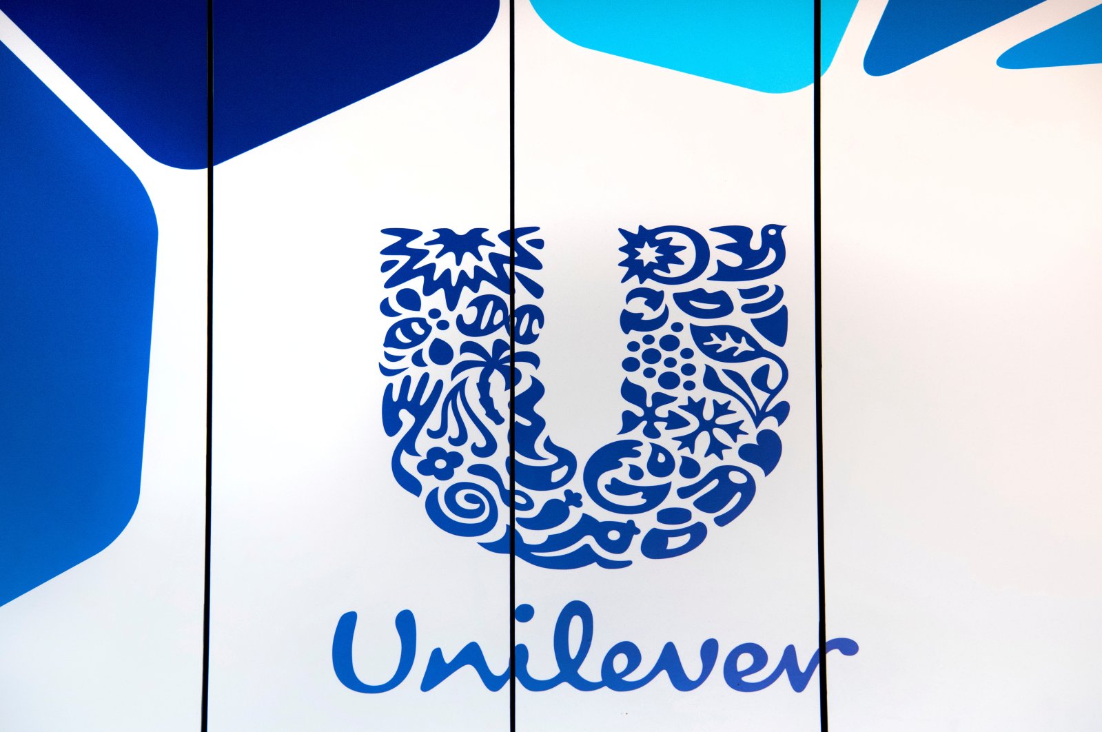 The logo of Unilever is seen at its building in Rotterdam, Netherlands, Aug. 21, 2018. (REUTERS/Piroschka van de Wouw)