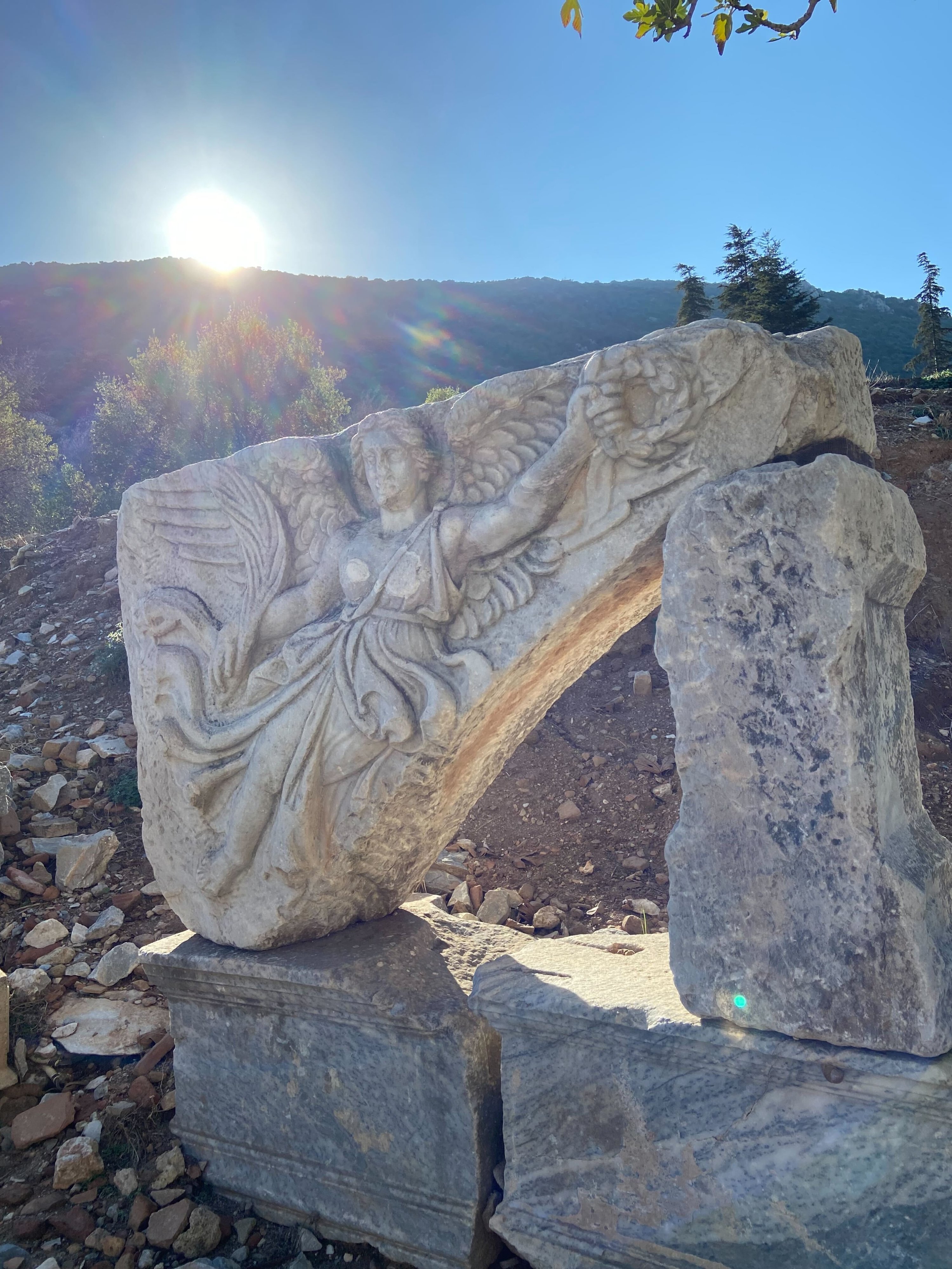 Kota kuno Ephesus, Izmir, Turki.  (Asene Asanova untuk Harian Sabah)