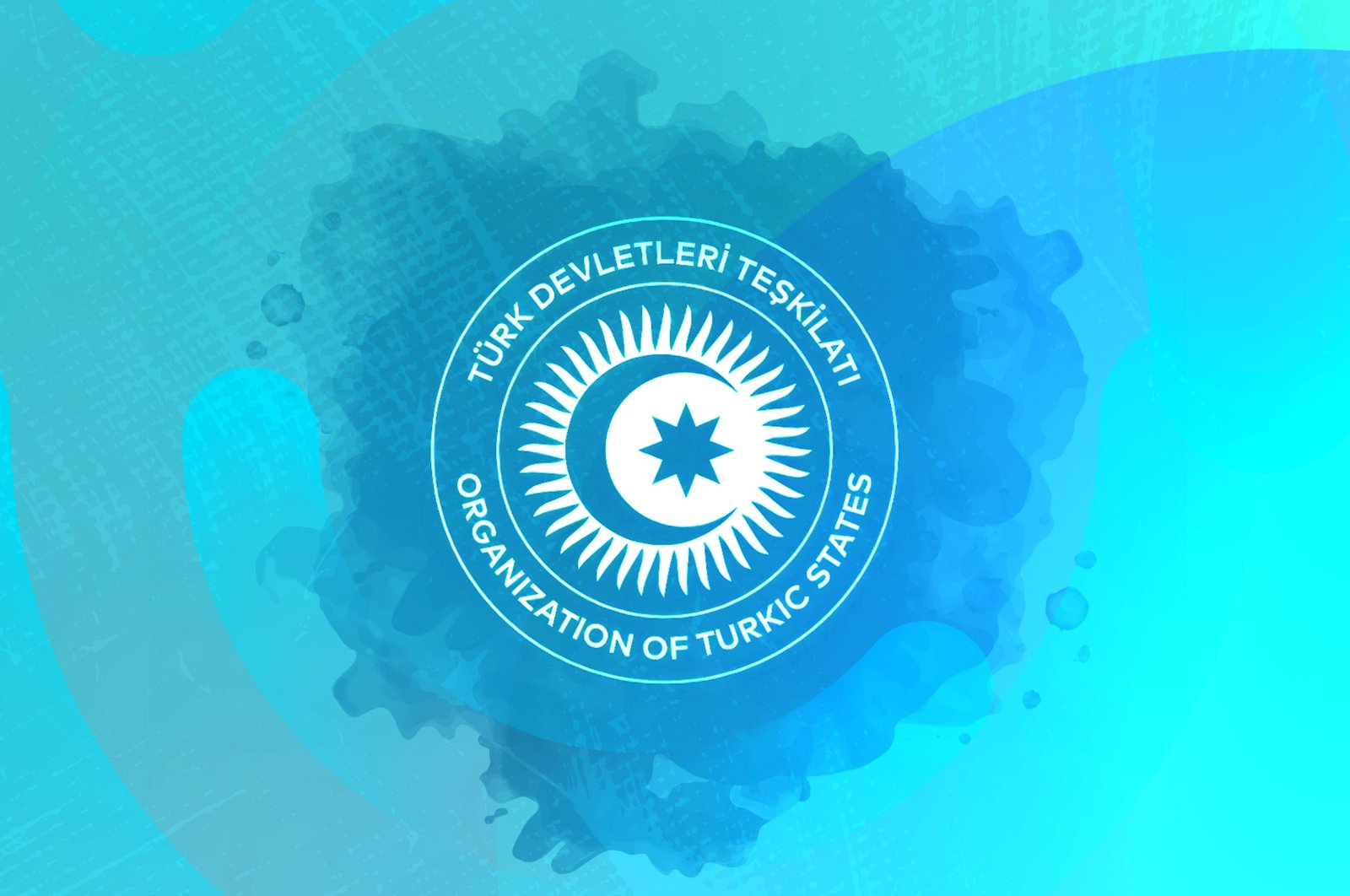 An illustration of the official logo of the Organization of Turkic States. (Illustration by Büşra Öztürk)