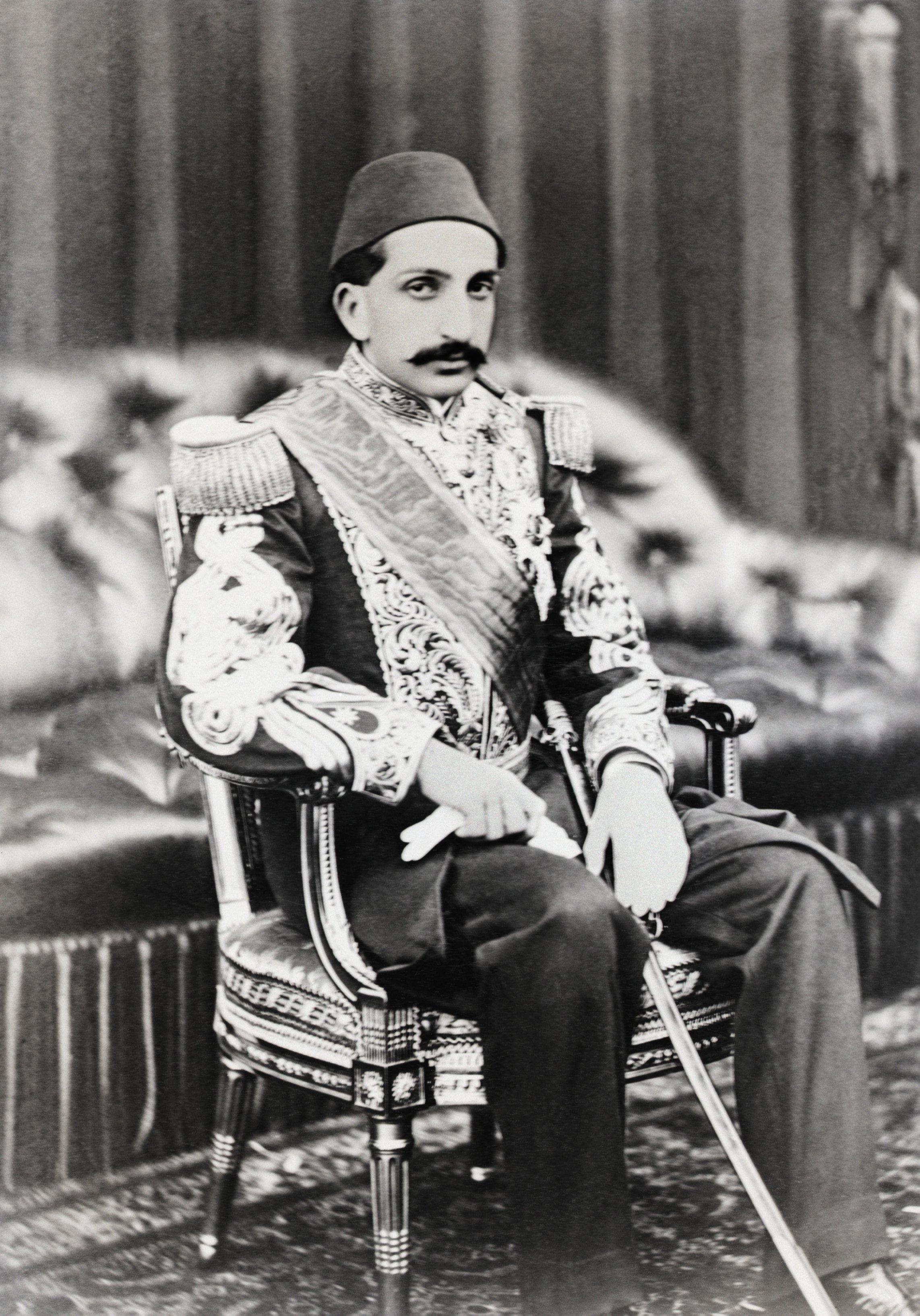 A portrait of Ottoman Sultan Abdulhamid II. (Getty Images)