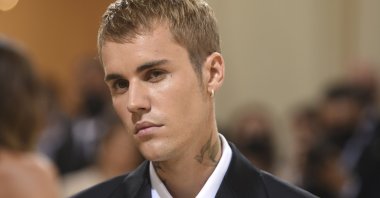 Justin Bieber attends The Metropolitan Museum of Art's Costume Institute benefit gala celebrating the opening of the "In America: A Lexicon of Fashion" exhibition,  New York City, U.S., Sept. 13, 2021. (AP File Photo)