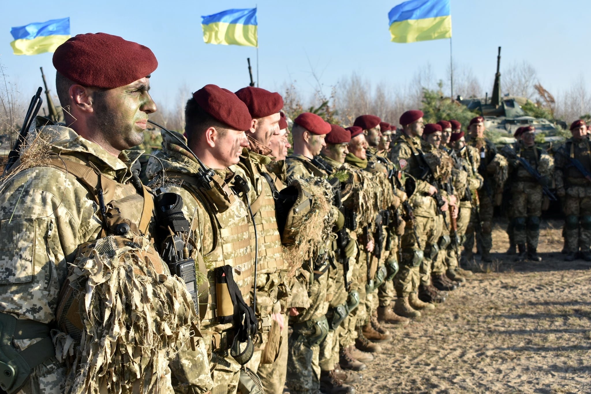 Ukraine holds military drill amid rising tensions with Russia | Daily Sabah