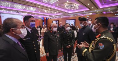 The Bangladeshi Embassy in Turkey hosted a reception to mark the country&#039;s 50th anniversary of Armed Forces Day, capital Ankara, Turkey, Nov. 21, 2021. (AA Photo)