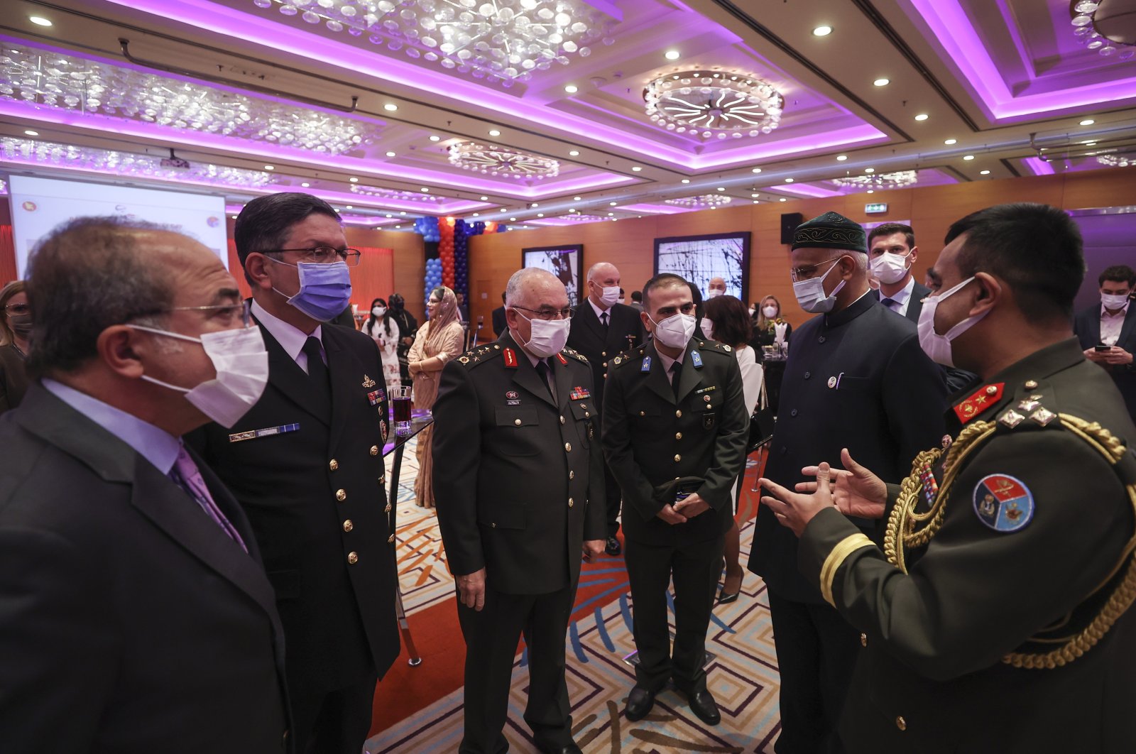 The Bangladeshi Embassy in Turkey hosted a reception to mark the country&#039;s 50th anniversary of Armed Forces Day, capital Ankara, Turkey, Nov. 21, 2021. (AA Photo)