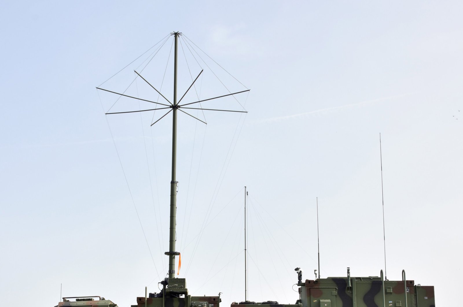 The Aselsan-developed Sancak electronic warfare system seen in this photo provided on July 11, 2021. (AA Photo)