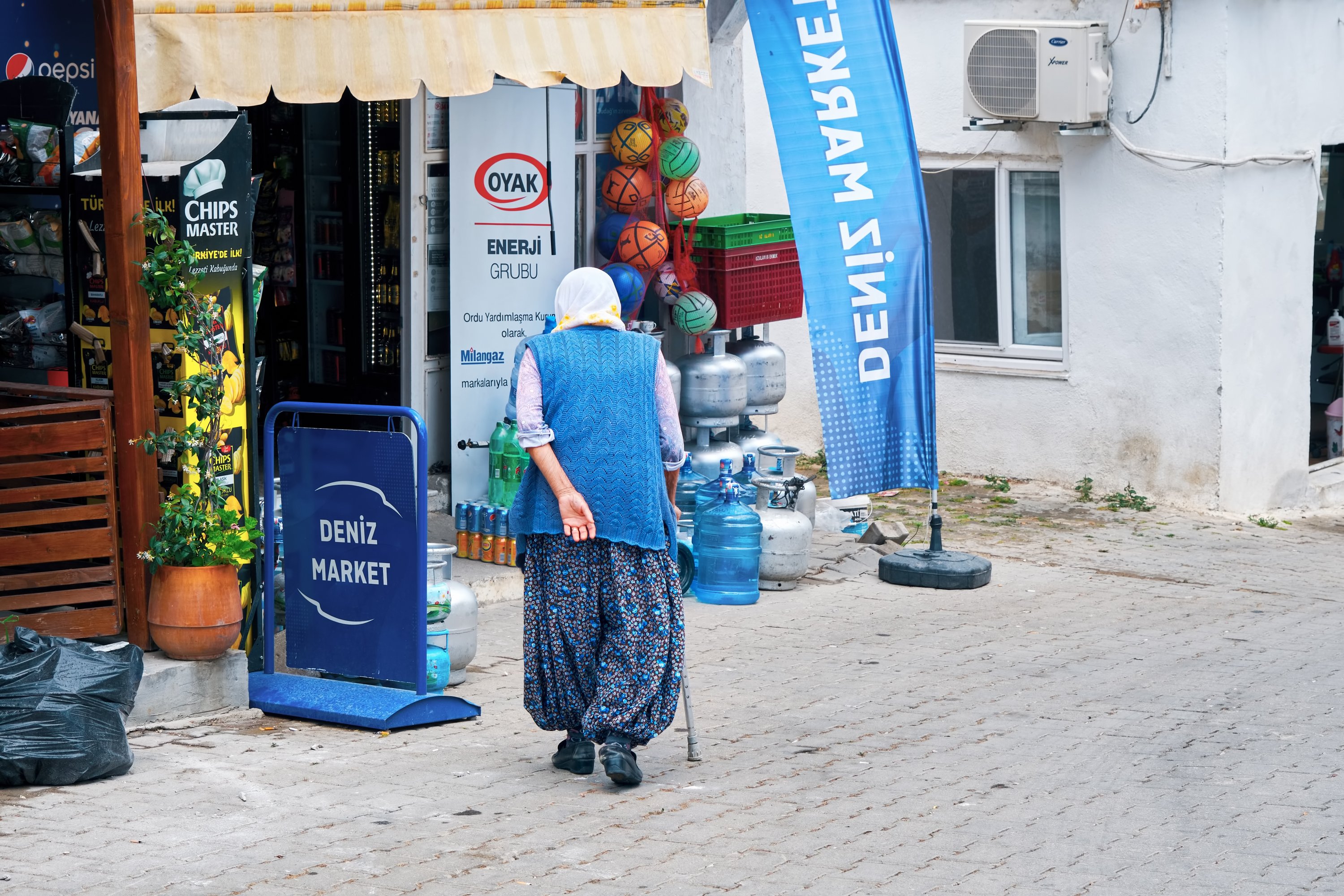 Turkish Blue Wool Pants - Hangrr