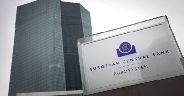 The European Central Bank (ECB) headquarters in Frankfurt am Main, western Germany, Oct. 28, 2021. (AFP Photo)