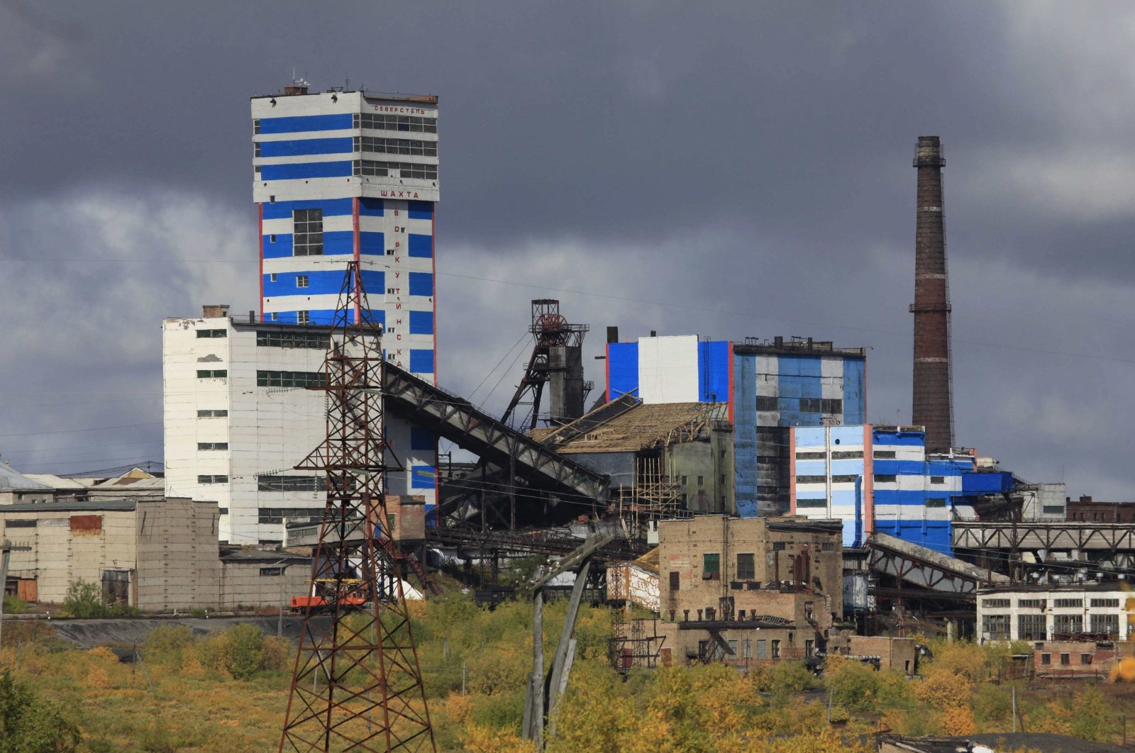 A general view of the Vorkutinskaya mine in Russia&#039;s northern Komi region is seen in this Aug. 29, 2011 file photo. (Reuters Photo)