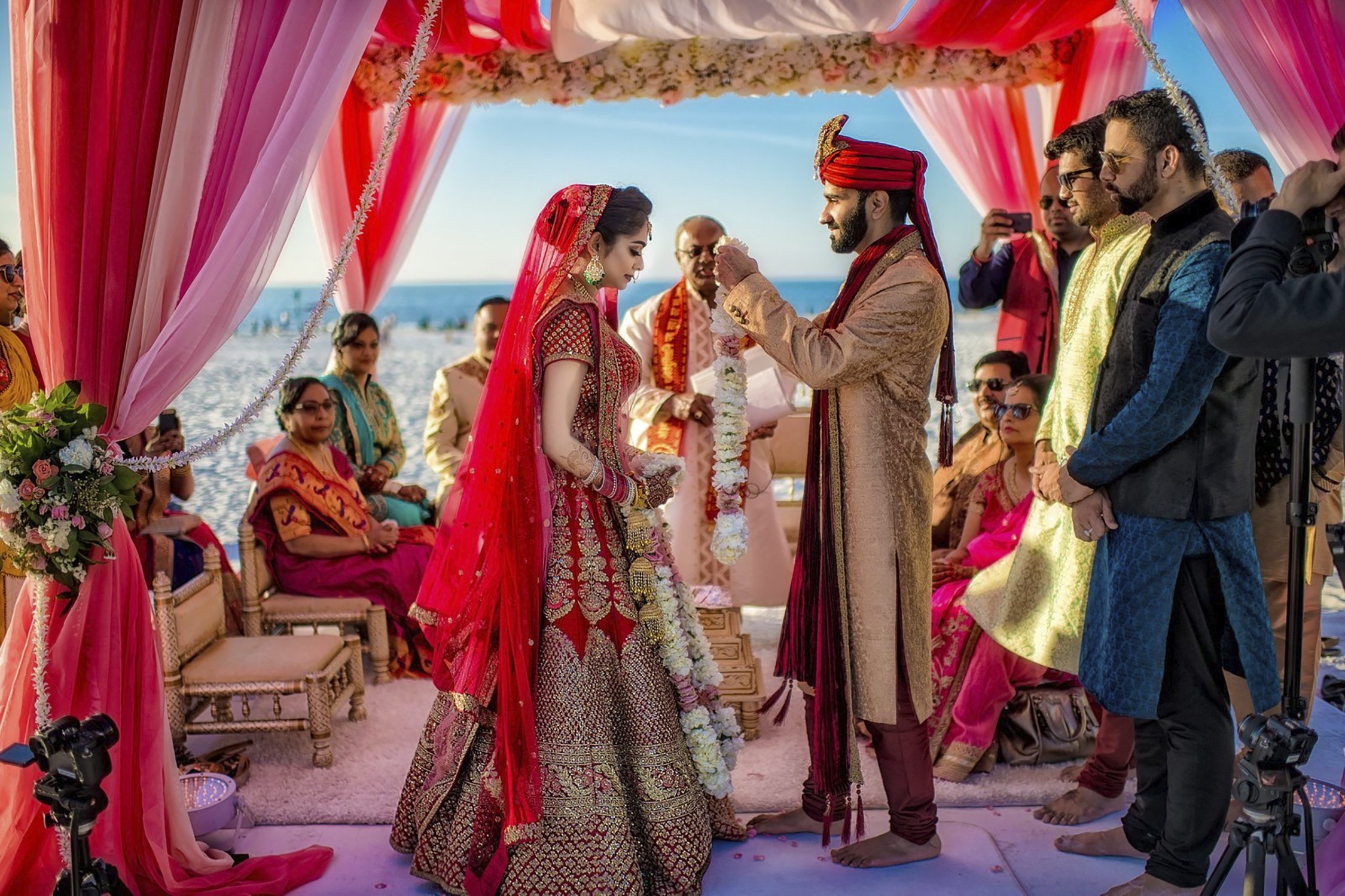 Pernikahan India.  (Foto File Sabah) 