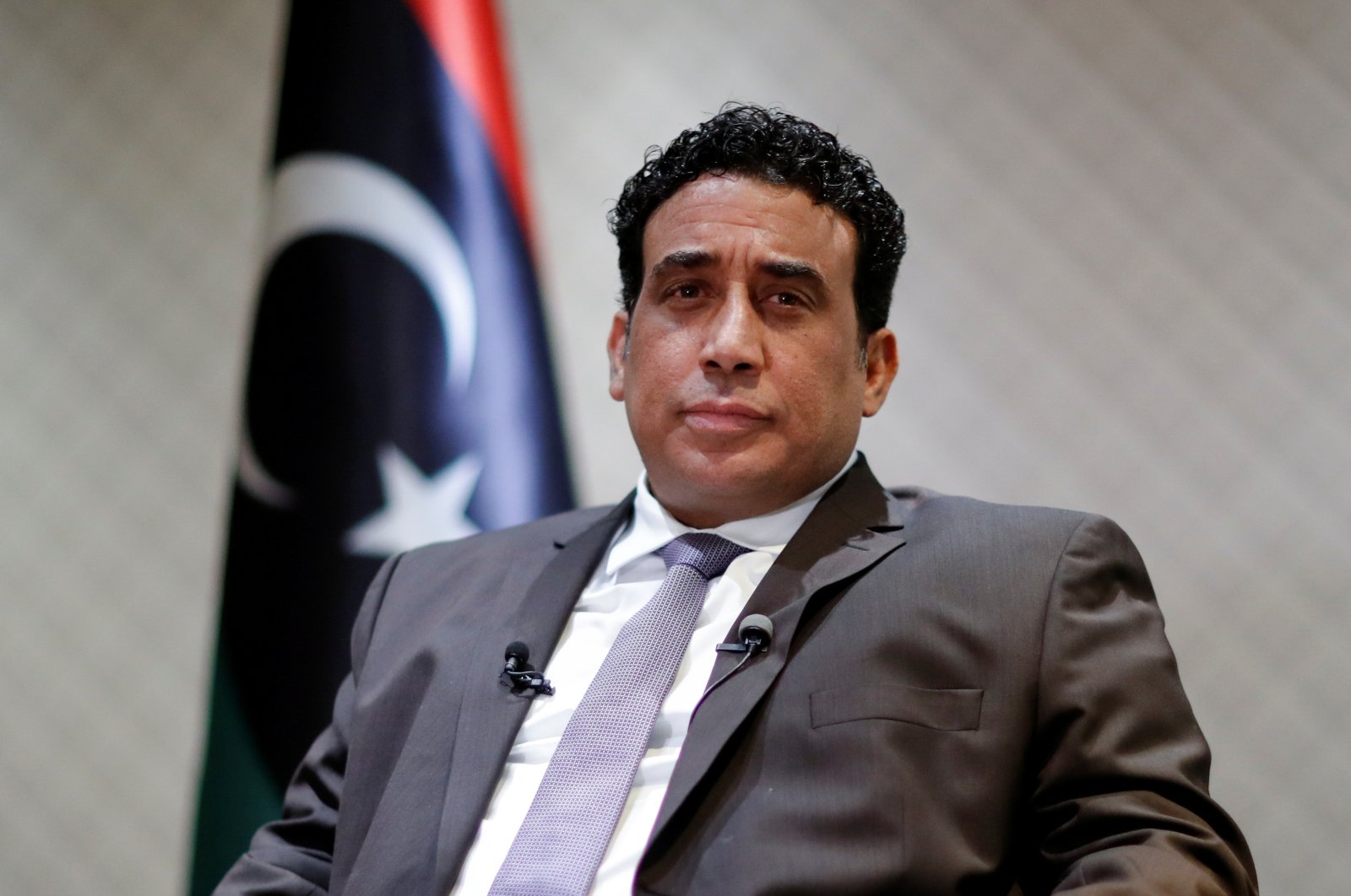 Head of the Libyan Presidential Council Mohammad Younes Menfi attends an interview with Reuters in Paris, France, Nov. 13, 2021. (Reuters File Photo)