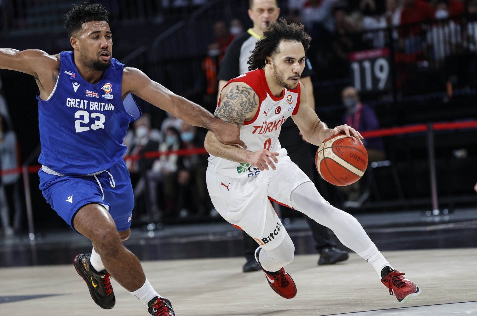 Turki Kalahkan Inggris Raya di Kualifikasi Piala Dunia Bola Basket 2023