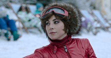 Lady Gaga as Patrizia Reggiani, in a scene from the film &quot;House of Gucci.&quot; (MGM via AP)