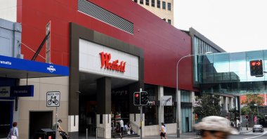 General view of Westfield Parramatta, where five stores have been deemed exposure sites for the Omicron variant of COVID-19, in Sydney, New South Wales, Australia, Dec. 1, 2021. (EPA Photo)