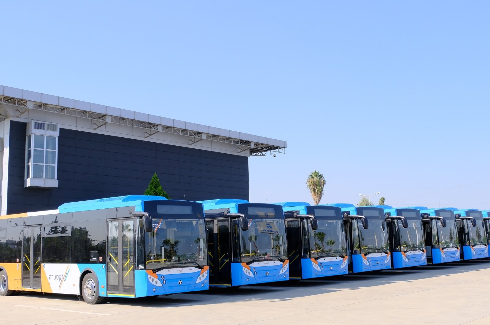 TEMSA, a major Turkish bus manufacturer, recently delivered 48 environmentally friendly buses to Dalhom Motors, one of the largest operators in Israel. (TEMSA – Anadolu Agency)