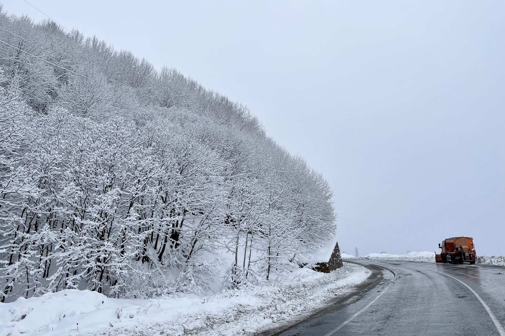 First snow in many provinces of Turkey | Daily Sabah