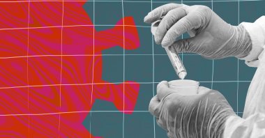 A photo illustration by Daily Sabah's Büşra Öztürk.