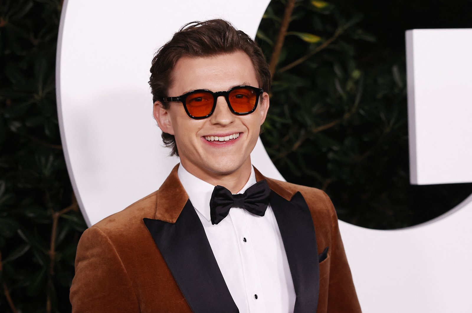 British actor Tom Holland attends the GQ &quot;Men of the Year&quot; party in West Hollywood, California, U.S., Nov. 18, 2021. (AFP)