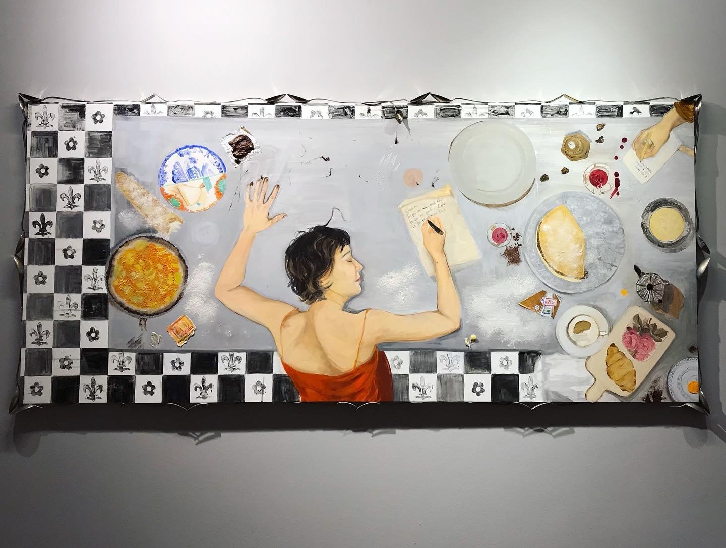 “Salle a manger” by Nihal Martlı, 2021. (Courtesy of C.A.M. Gallery)