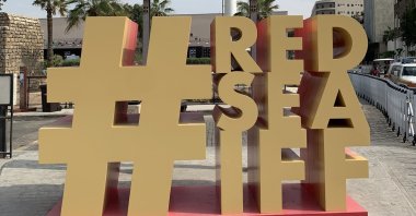 A booth of the Red Sea International Film Festival, Jeddah, Saudi Arabia. (Twitter / RedSeaFilm)