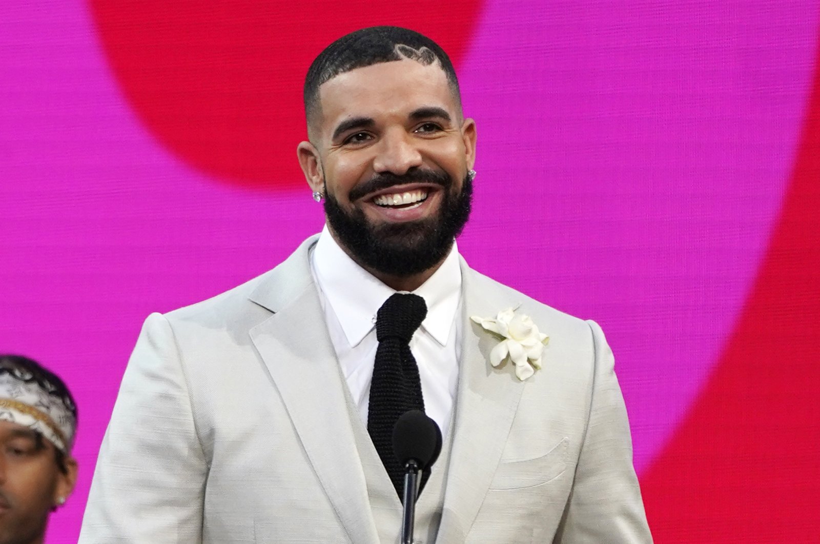 Drake accepts the artist of the decade award at the Billboard Music Awards at the Microsoft Theater in Los Angeles, U.S., May 23, 2021. (AP Photo)