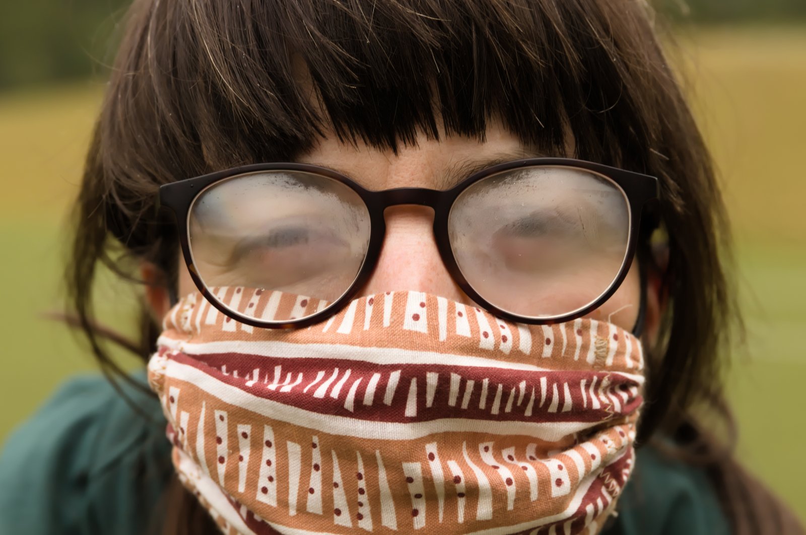 Glasses are quick to fog up when you put a mask on, but there are a few things you can do to avoid this. (Shutterstock Photo) 