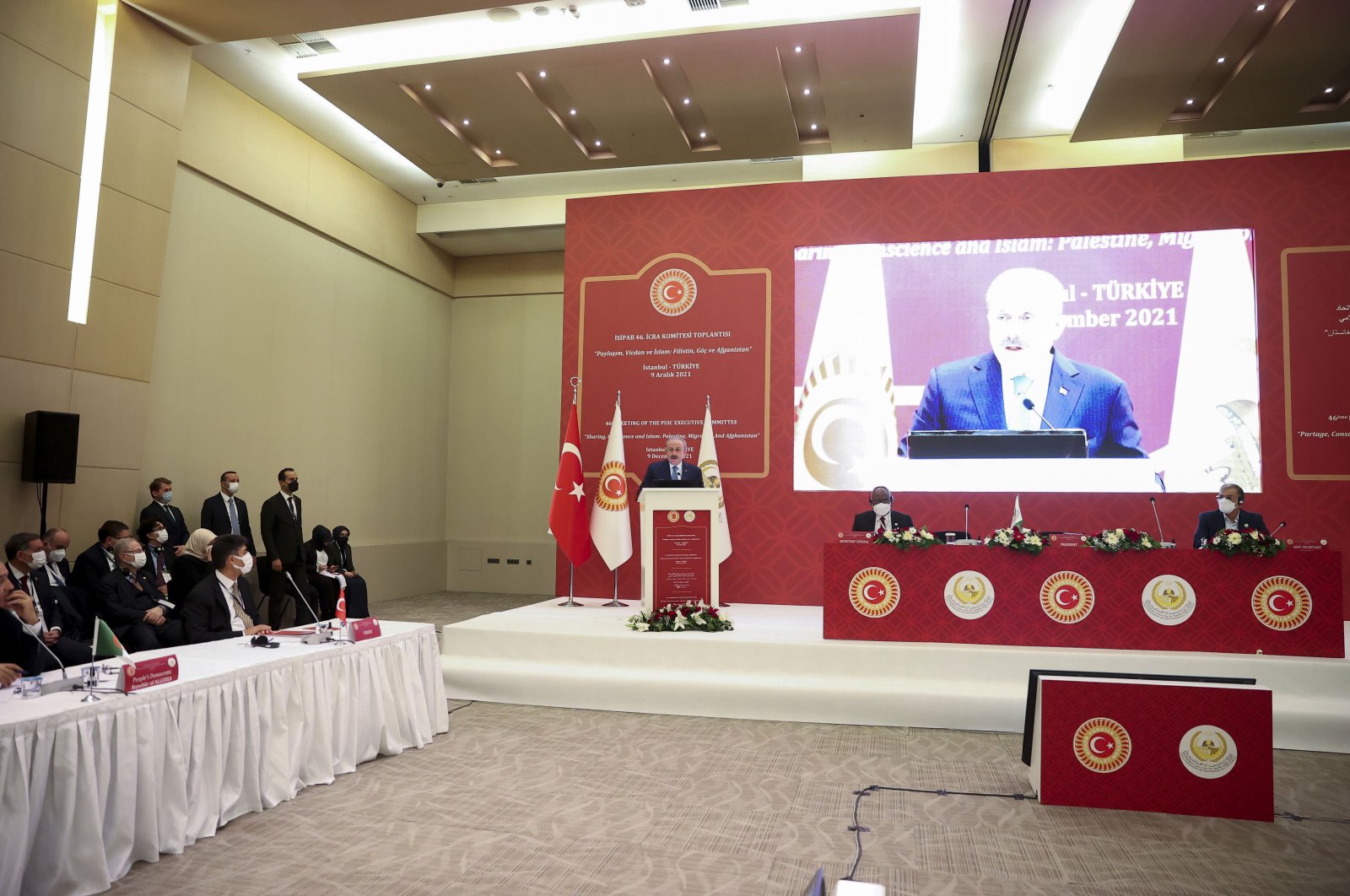 Ketua parlemen Turki menawarkan komite untuk minoritas Muslim