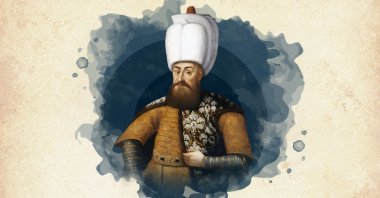This widely used illustration shows Sultan Murad III, the 12th ruler of the Ottoman Empire. (Wikimedia / edited by Büşra Öztürk)