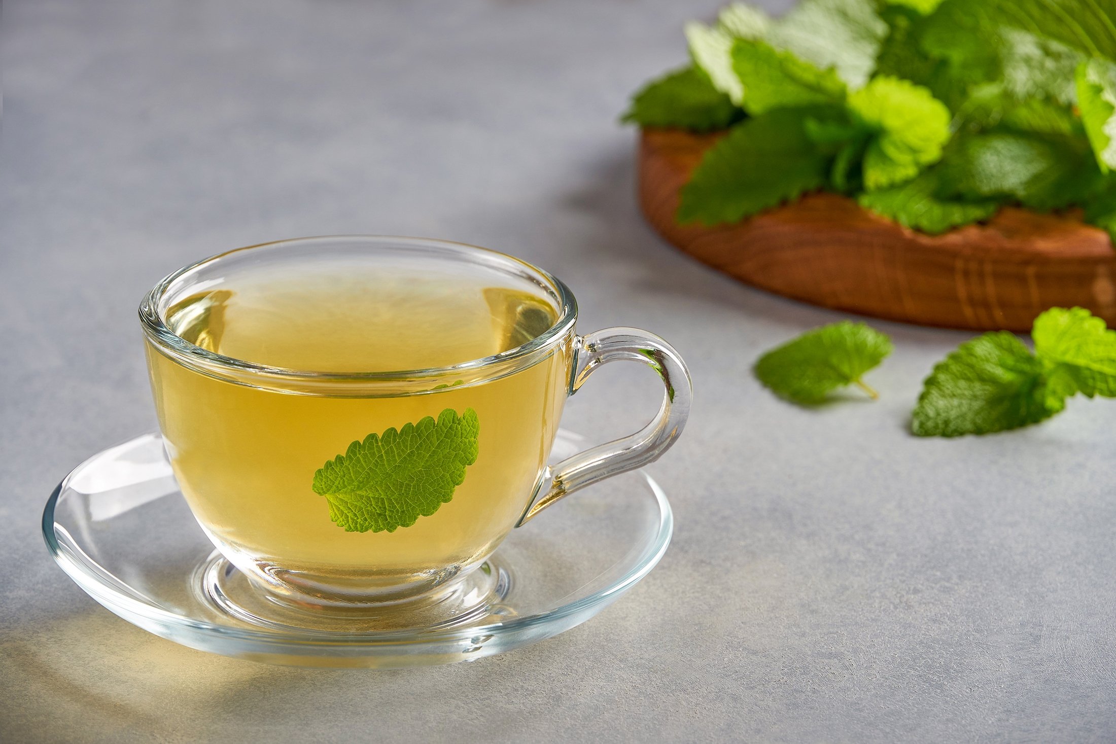 Melissa herbal tea. (Shutterstock Photo) 