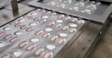 Pfizer's COVID-19 pills are seen in this undated image provided by the company in November 2021. (Pfizer via AP)