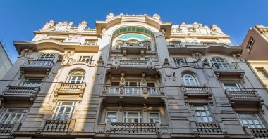 A view from the Mısır Apartment, Beyoğlu, Istanbul, Turkey, June 8, 2018. (Shutterstock Photo)
