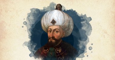 This illustration shows Sultan Mehmed III, the 13th ruler of the Ottoman Empire. (Wikimedia / edited by Büşra Öztürk)