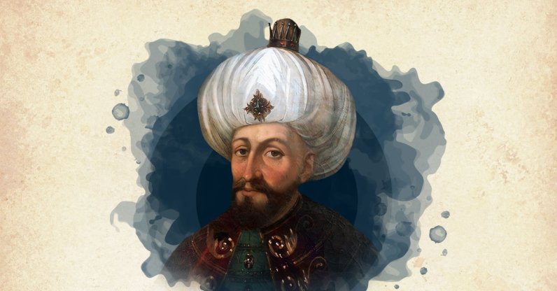 This illustration shows Sultan Mehmed III, the 13th ruler of the Ottoman Empire. (Wikimedia / edited by Büşra Öztürk)