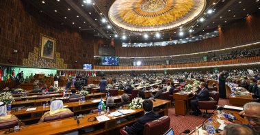 The 17th Extraordinary Session of the Council of Foreign Ministers of the Organisation of Islamic Cooperation (OIC) was held in Islamabad, Pakistan, Dec.19, 2021 (AA Photo)