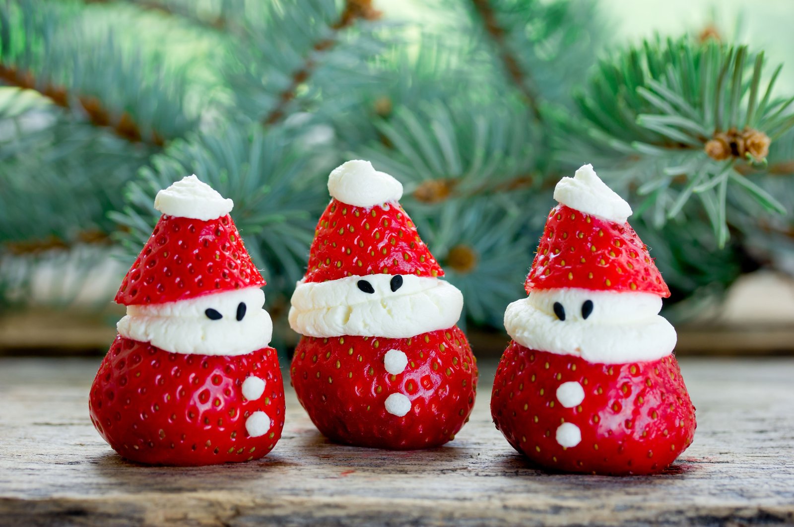 A strawberry Santa Claus. (Shutterstock Photo)
