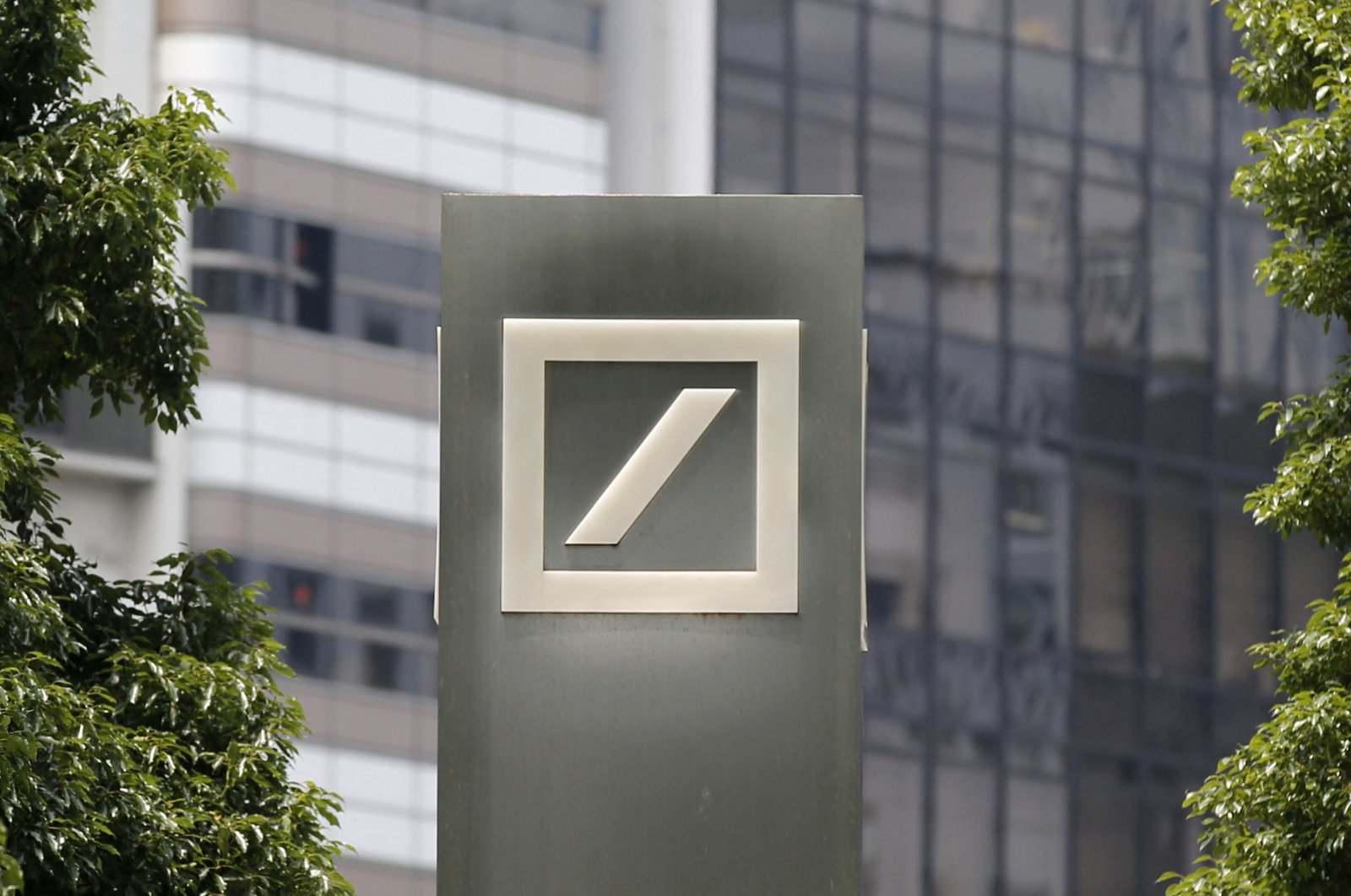 A logo of Deutsche Bank AG is seen in Tokyo, Japan, July 16, 2014. (Reuters Photo)