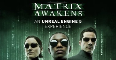 The promotional poster for the Matrix Awakens (Photo courtesy of Epic Games and Warner Bros.)