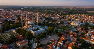 Selimiye Mosque exterior view in Edirne, Turkey. (Shutterstock Photo) 