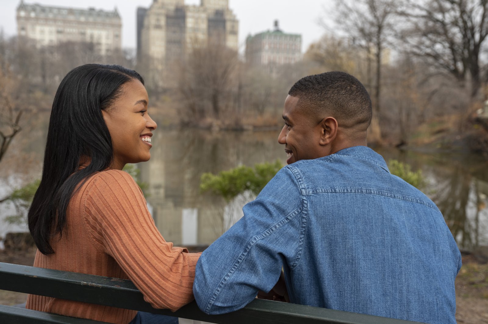 This image released by Sony Pictures shows Chante Adams (L) and Michael B. Jordan in a scene from Columbia Pictures&#039; &quot;A Journal for Jordan.&quot; (AP)