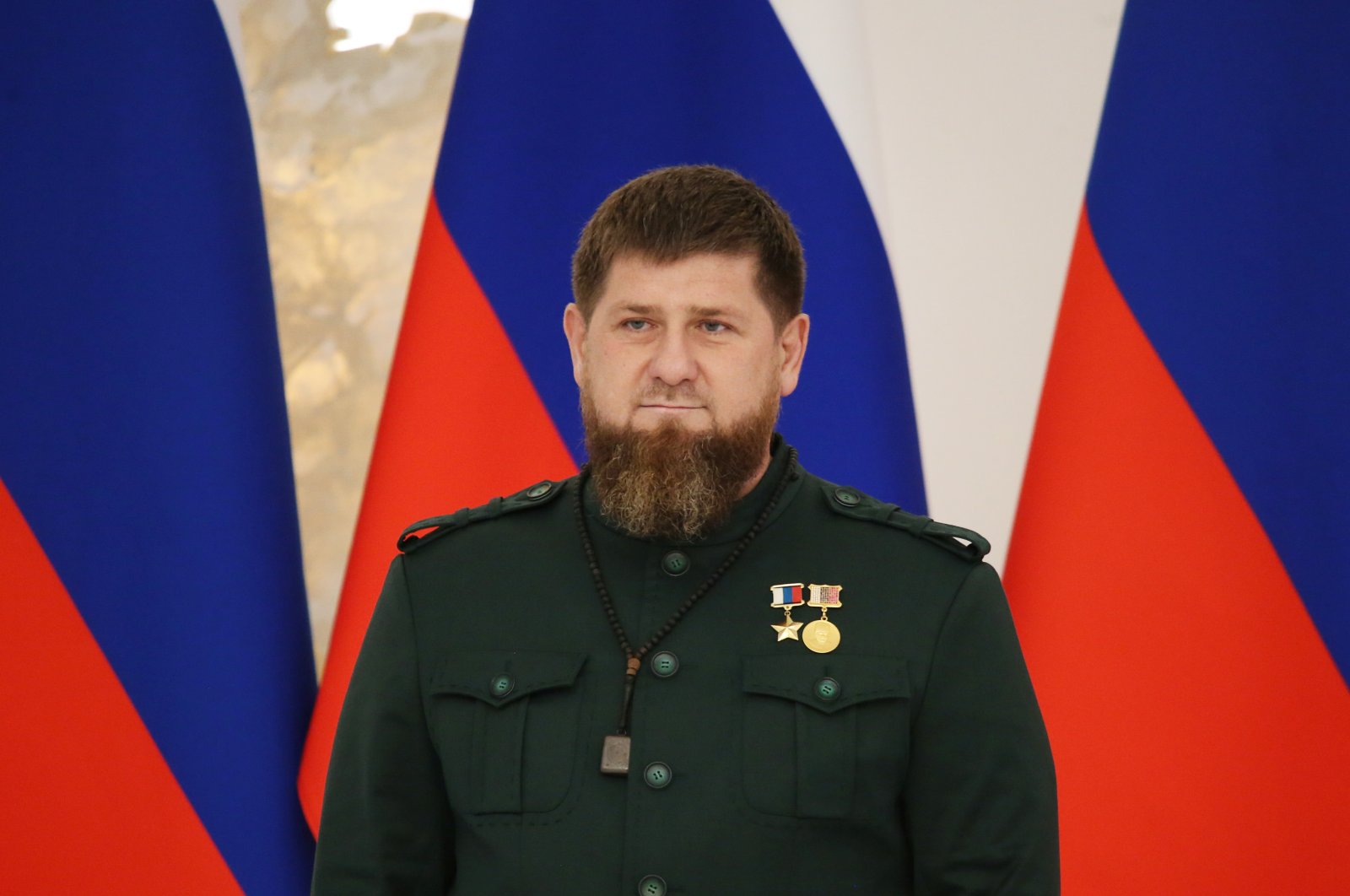 Chechen leader Ramzan Kadyrov attends an inauguration ceremony in Grozny, Russia, Oct. 5, 2021. (Reuters File Photo)