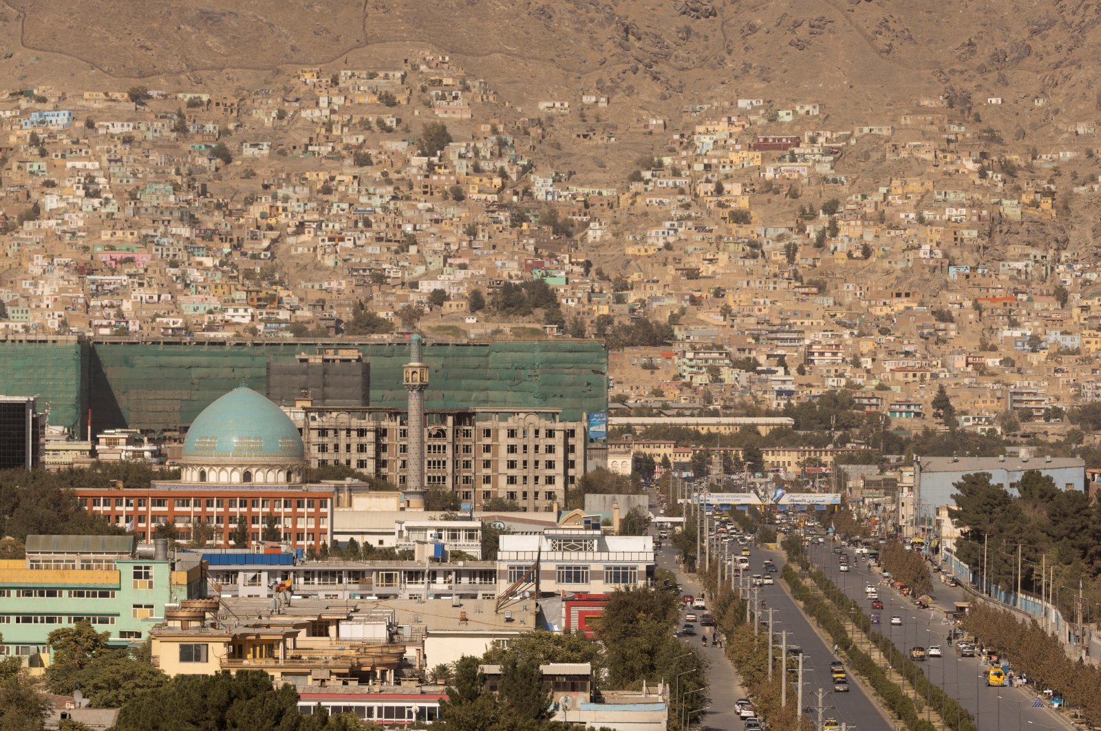 A general view of Kabul, Afghanistan, Oct. 16, 2021. (Reuters Photo)