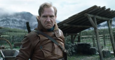 Ralph Fiennes, in a scene from the film "The King&#039;s Man." (20th Century Studios via AP)