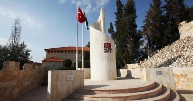 The Salt Turkish War Memorial, the town of Salt, Jordan, Feb. 21, 2017. (AA File Photo)