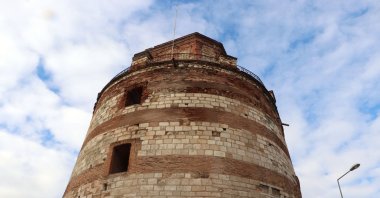 A view from the Macedonian tower in Edirne, northwestern Turkey, Dec. 24, 2021. (AA) 