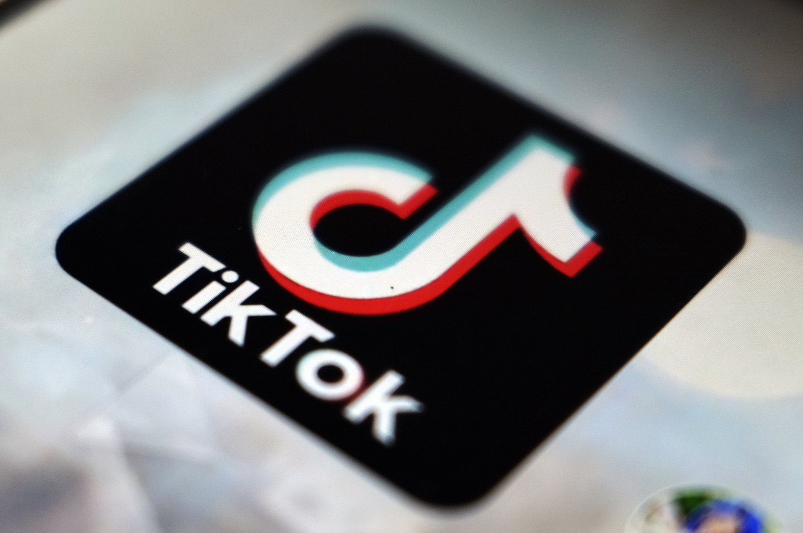 The TikTok app logo in Tokyo, Japan, Sept. 28, 2020. (AP Photo)