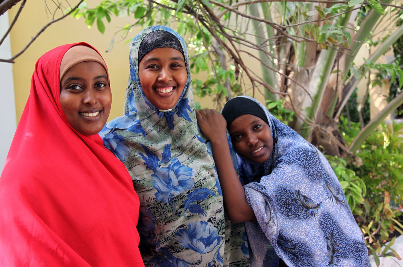 Somali women who help Turkish health teams working in Mogadishu, Somalia, July 5, 2012. (Shutterstock Photo)