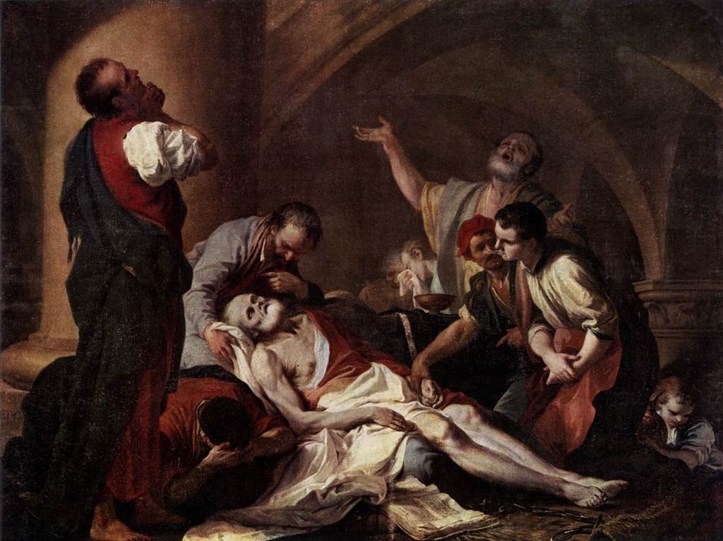 The Death of Socrates by Giambettino Cignaroli