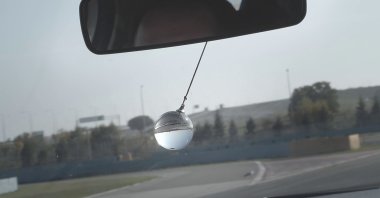 An image of a video from &quot;Static Shifts, Dynamic Rifts,&quot; Burak Kabadayı, AVTO, Istanbul. (Courtesy of AVTO)